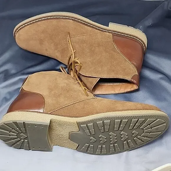 VANCE CO ORSON CHUKKA BOOT SOFT VEGAN LEATHER MENS 11 NWOB  display picture 1
